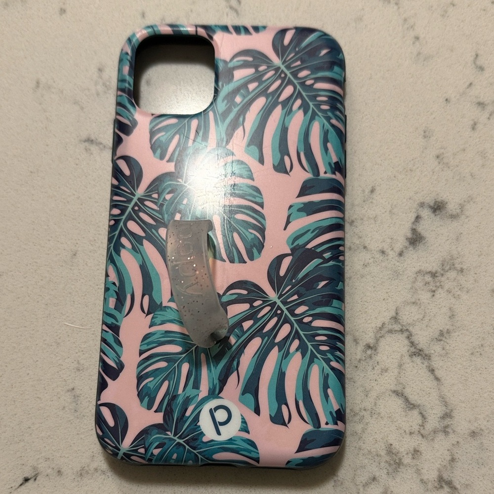 iPhone 14 Pro Loopy case with Monsterra leaves